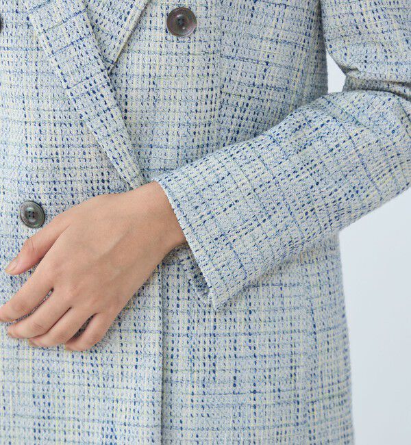 TOMORROWLAND collection「ファンシーテープ ダブルブレストジャケット」|テーラードジャケット|