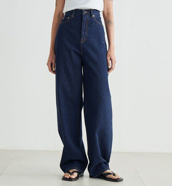 Edition「エッセンシャルデニム カービングパンツ」|デニム|