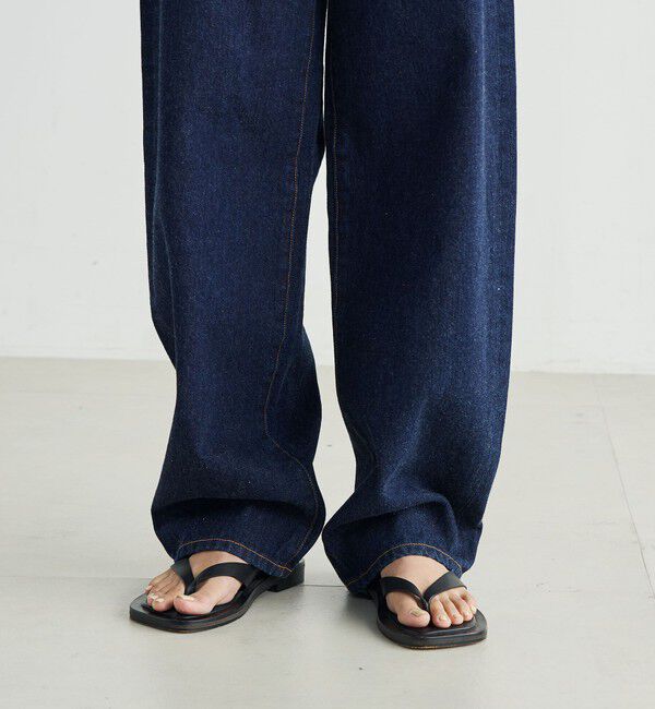 Edition「エッセンシャルデニム カービングパンツ」|デニム|