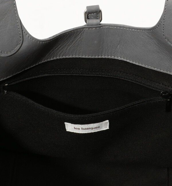 TOMORROWLAND GOODS「les basiques レザーハンドルバッグ」|ハンドバッグ|