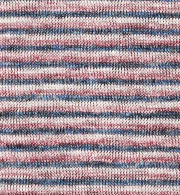 TOMORROWLAND MENS「リネン ボーダー ハーフスリーブカットソー BOTTO GIUSEPPE」|Tシャツ・カットソー|