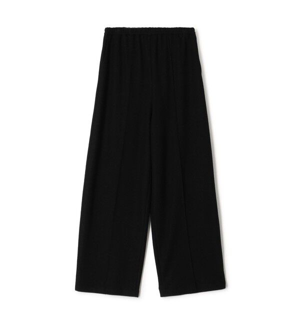 GALERIE VIE「ウールミルドスムース イージーパンツ」|その他|19 ブラック