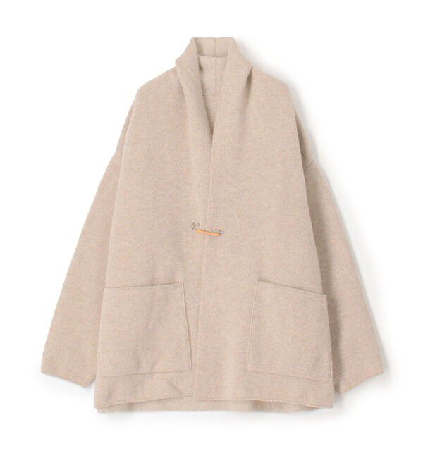 GALERIE VIE「ウールダブルフェイスパイル ショールカラーショートコート」|その他|41 ライトベージュ