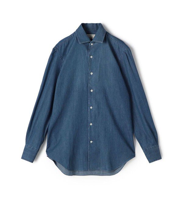 TOMORROWLAND BUYING WEAR「【別注】Maria Santagelo コットンデニム ワンピースカラーシャツ」|シャツ・ブラウス|67 インディゴブルー