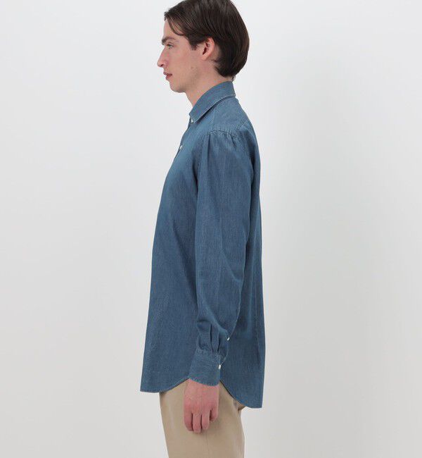 TOMORROWLAND BUYING WEAR「【別注】Maria Santagelo コットンデニム ワンピースカラーシャツ」|シャツ・ブラウス|