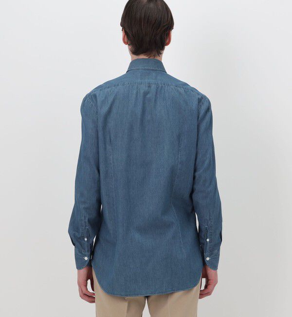 TOMORROWLAND BUYING WEAR「【別注】Maria Santagelo コットンデニム ワンピースカラーシャツ」|シャツ・ブラウス|