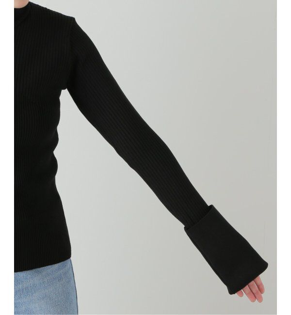  「LIVINGTONE DOLK ZIPPER FLY HIGH NECK KNIT LT-KNIT2-07：ニット」|ニット・セーター|