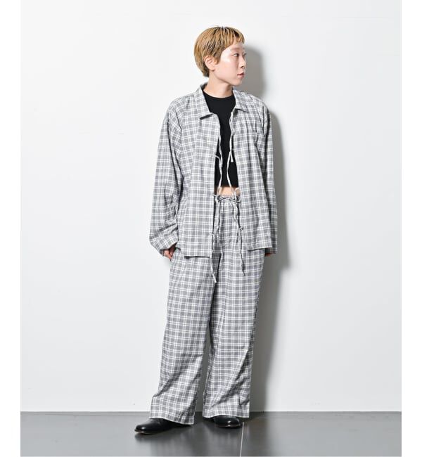  「BASERANGE 別注LINBER パンツ」|スラックス|