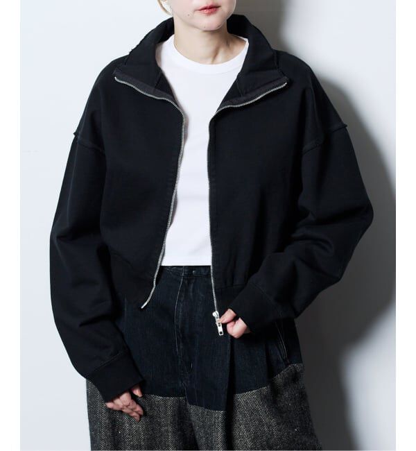  「HIGH NECK SWEAT TOP：スウェット」|Tシャツ・カットソー|ブラック