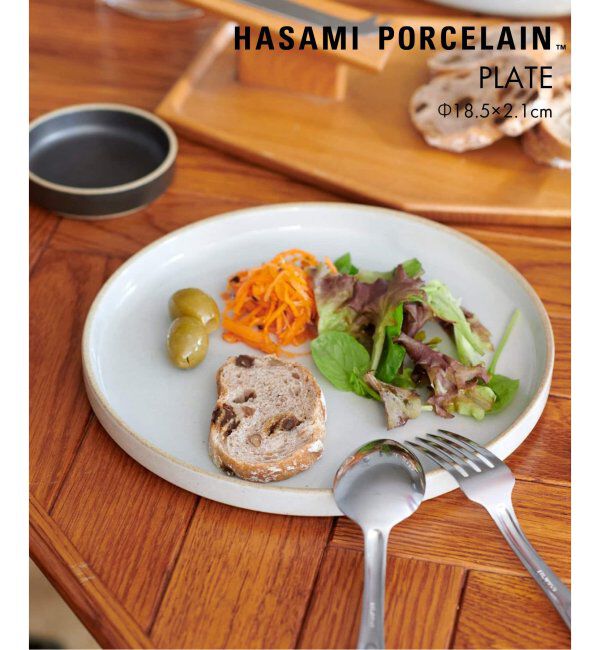 ACME「【HASAMI PORCELAIN / ハサミポーセリン】PLATE 18.5cm」|食器・キッチングッズ|ホワイト