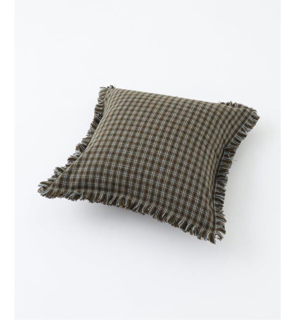 journal standard Furniture「CHECK CUSHION　クッションカバー 45cm」|クッション・クッションカバー|