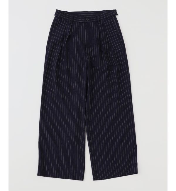 JOINT WORKS「ワイドタック ストライプ トラウザーズ / Wide Tuck Stripe Trousers」|スラックス|