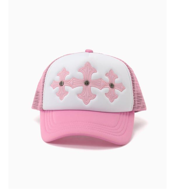 JOINT WORKS「≪追加≫SUPPLIER / サプライヤー Cross Leather Patch Mesh Cap」|キャップ・キャスケット|