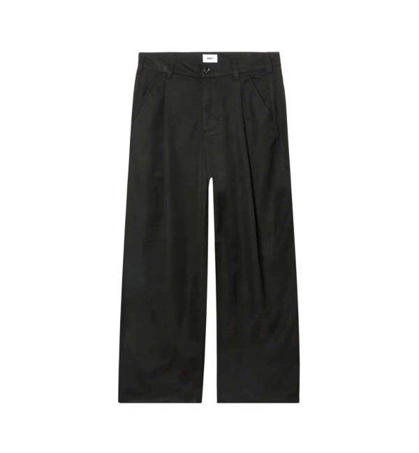 JOINT WORKS「OBEY / オベイ OTIS PLEATED PANT」|スラックス|ブラック