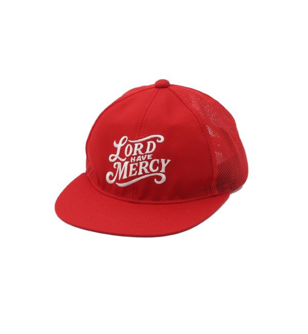 JOINT WORKS「RACAL / ラカル Flat Visor Mesh Cap」|キャップ・キャスケット|レッド