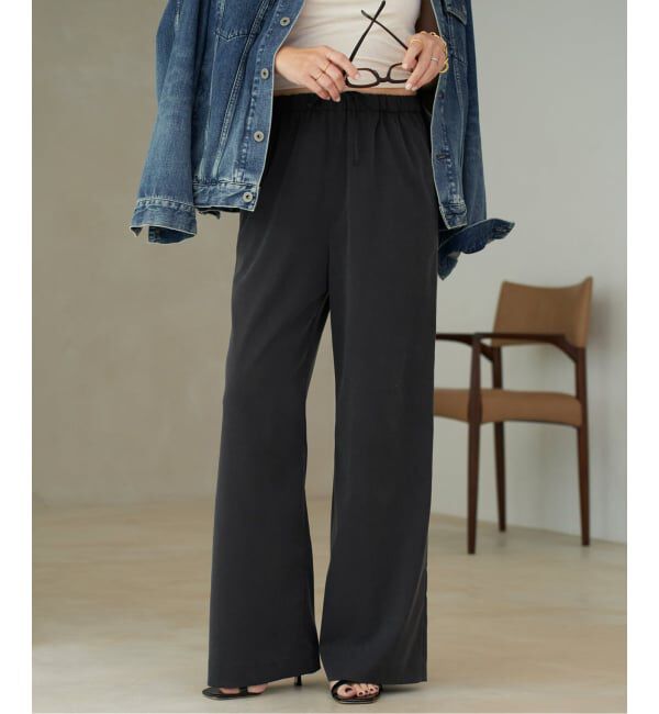 Plage「《追加》Fibril Relax パンツ」|その他|