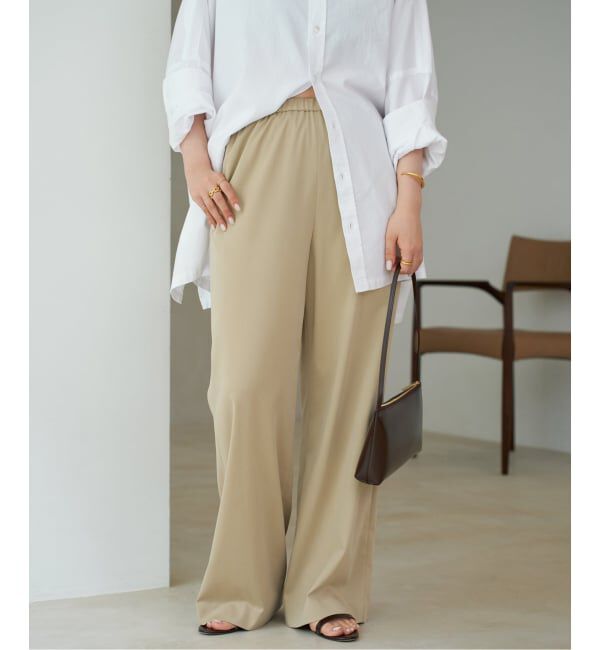 Plage「《追加》Fibril Relax パンツ」|その他|