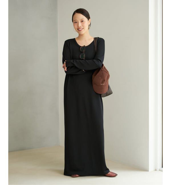 Plage「《追加》Rib ロングスリーブ ワンピース 2」|ワンピース|