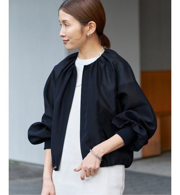 IENA「シアーノーカラーブルゾン」|その他|