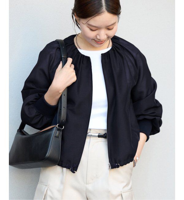 IENA「シアーノーカラーブルゾン」|その他|