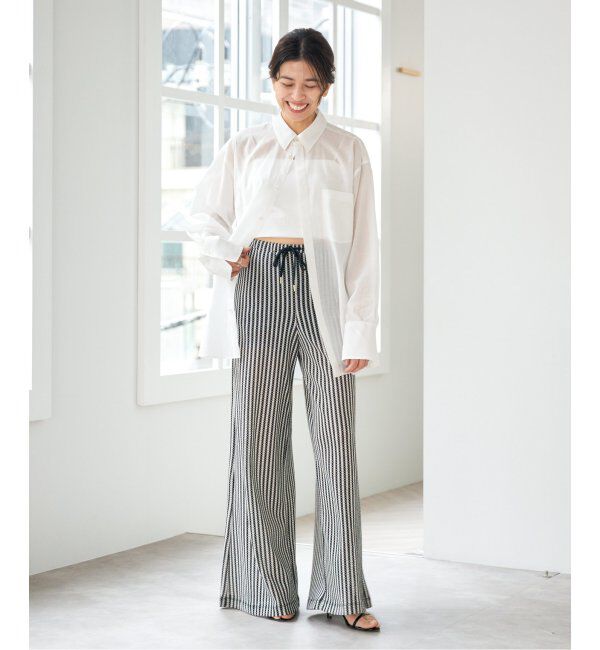 IENA「【EMILY WEEK &times; IENA】サテン クロップドバンドゥブラ」|インナー|