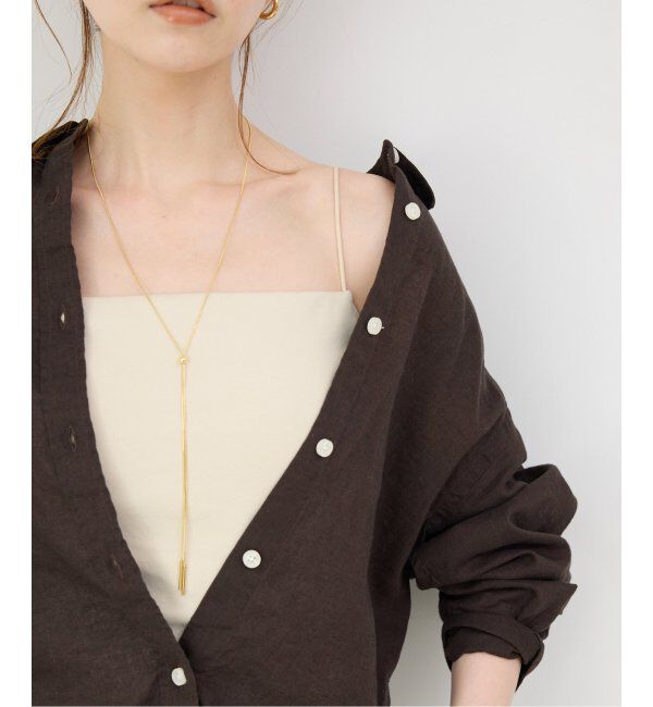 SLOBE IENA「《追加》カップ付きフライスキャミソール」|インナー|