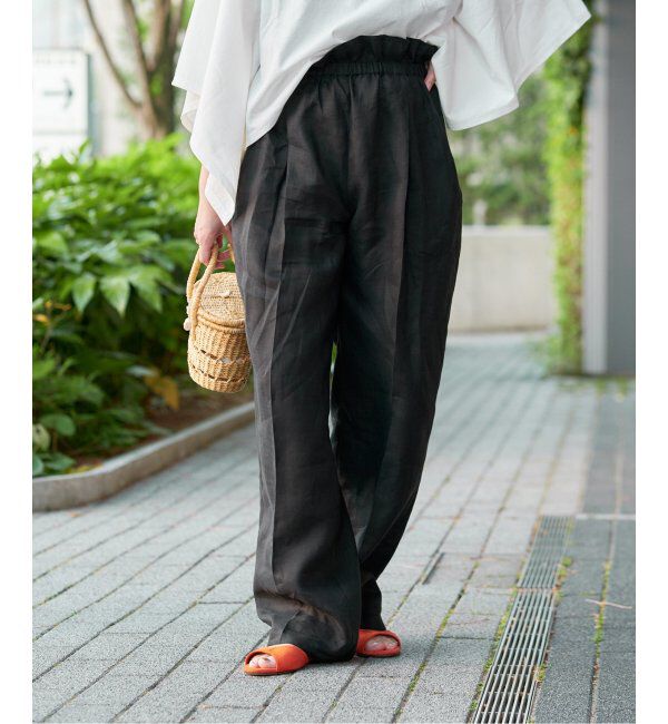 IENA LA BOUCLE「Y.A.Acc/ワイエーアク 別注リネンパンツ」|その他|