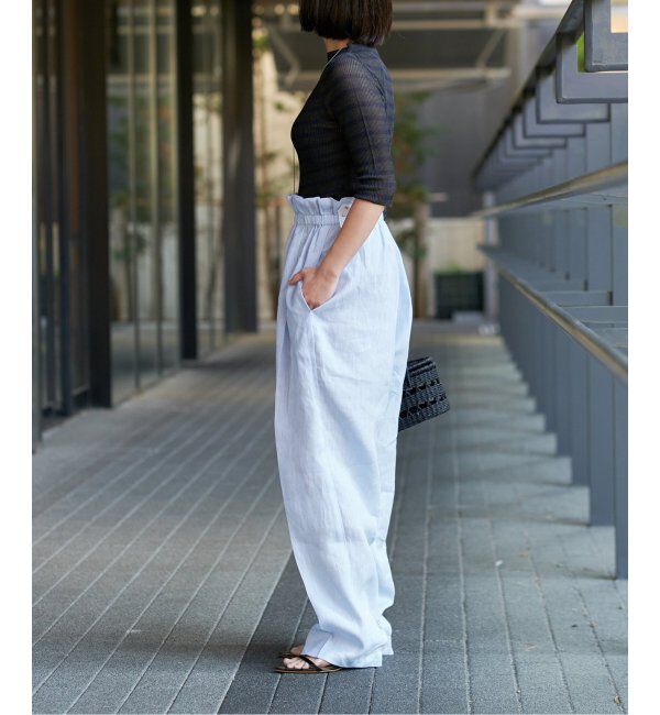 IENA LA BOUCLE「Y.A.Acc/ワイエーアク 別注リネンパンツ」|その他|