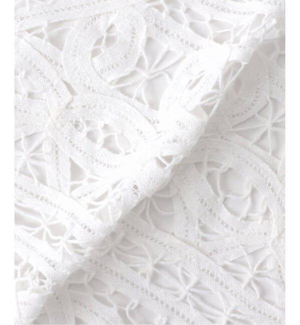 IENA LA BOUCLE「《追加》IENA LA BOUCLE バテンレースバブーシュカ」|バンダナ・スカーフ|