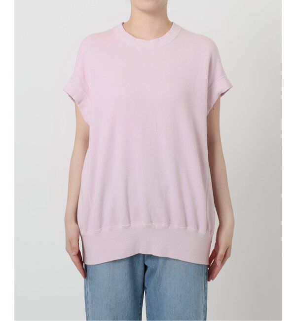 IENA LA BOUCLE「IENA LA BOUCLE 裏毛スリーブレスカットソー」|Tシャツ・カットソー|