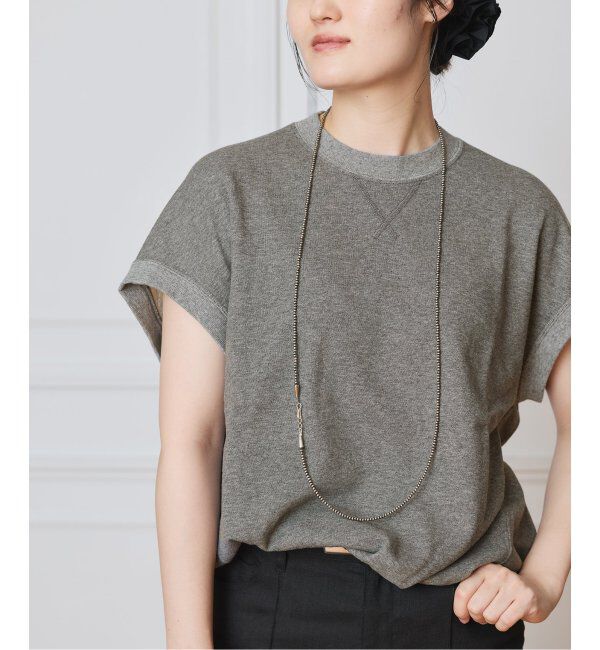 IENA LA BOUCLE「IENA LA BOUCLE 裏毛スリーブレスカットソー」|Tシャツ・カットソー|