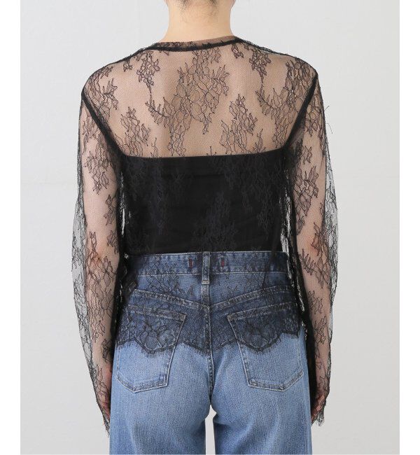 IENA「Maison IENAリバーレースTブラウス」|シャツ・ブラウス|