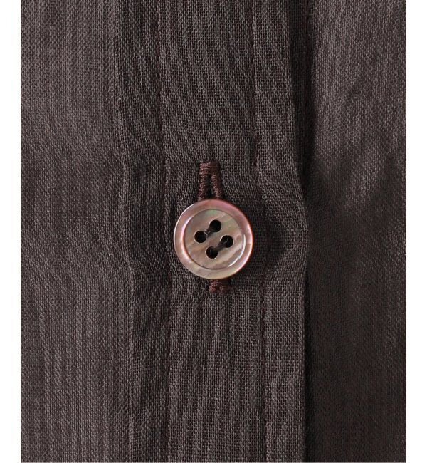 IENA「《追加》ラミーバンドカラーシャツ」|シャツ・ブラウス|