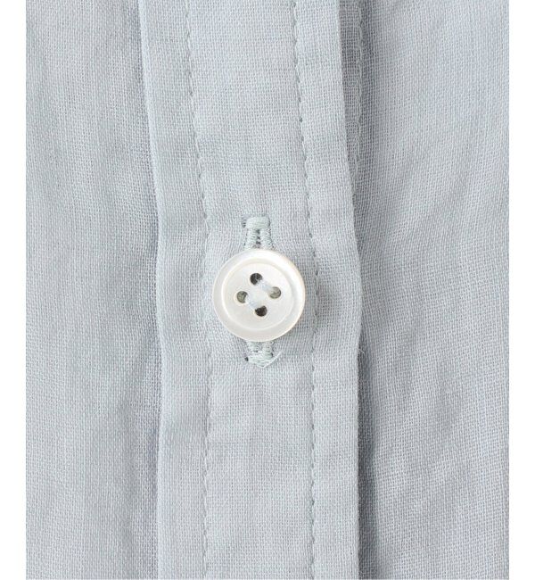 IENA「《追加》ラミーバンドカラーシャツ」|シャツ・ブラウス|