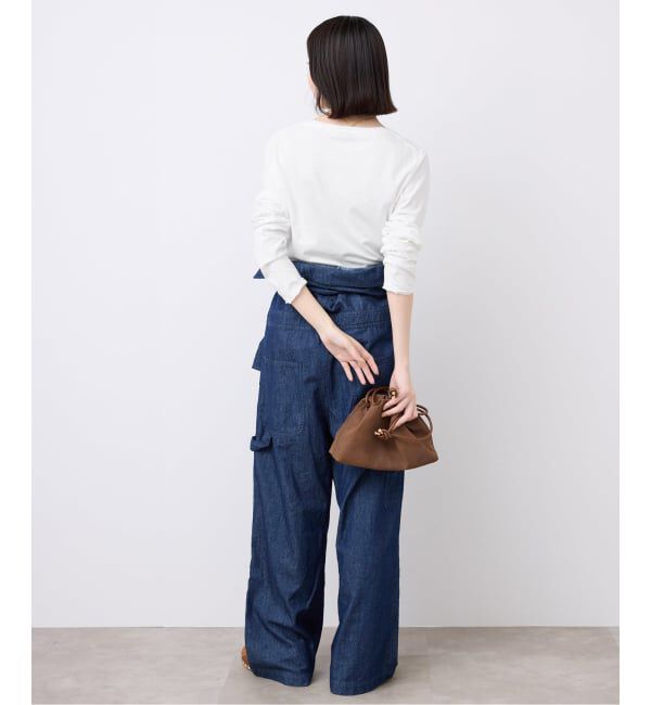 SLOBE IENA「《WEB限定》天竺ベーシックロンTEE」|Tシャツ・カットソー|