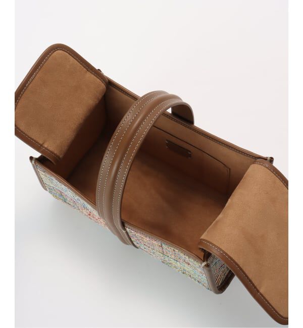 IENA「《別注》A VACATION/ア ヴァケーション SEE SAW BAG LINE CHECK」|ハンドバッグ|