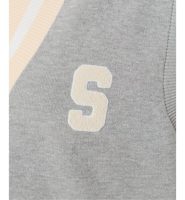 SLOBE IENA「サガラ刺繍レタードベスト」|ベスト・ジレ|