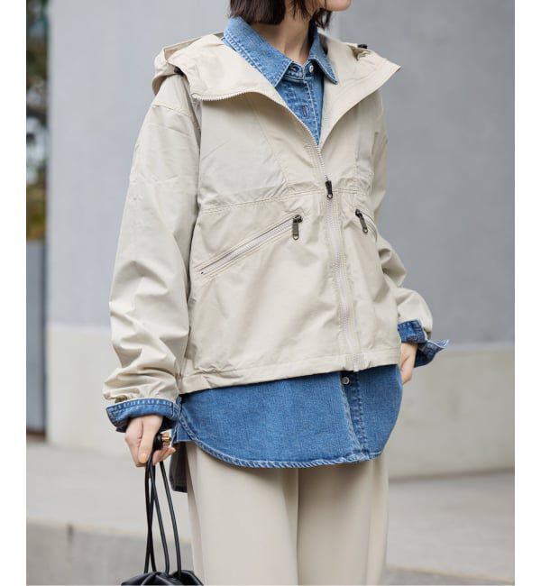 SLOBE IENA「THE NORTH FACE/ザ ノース フェイス Short Compact Jacket NPW22630」|ブルゾン・スタジャン|