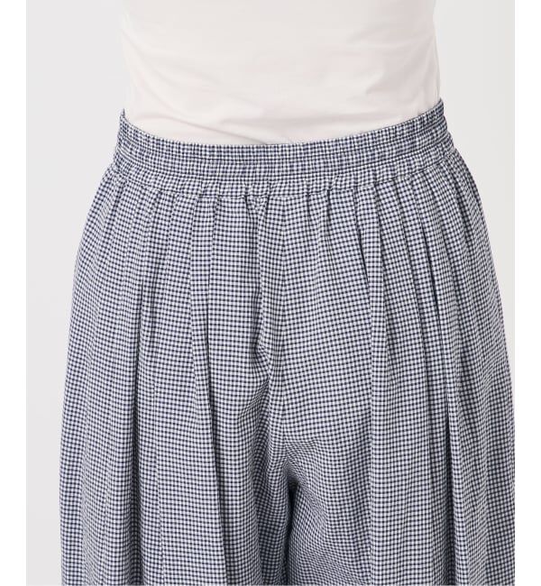 IENA LA BOUCLE「IENA LA BOUCLE ギンガムチェックバルーンレッグパンツ」|その他|