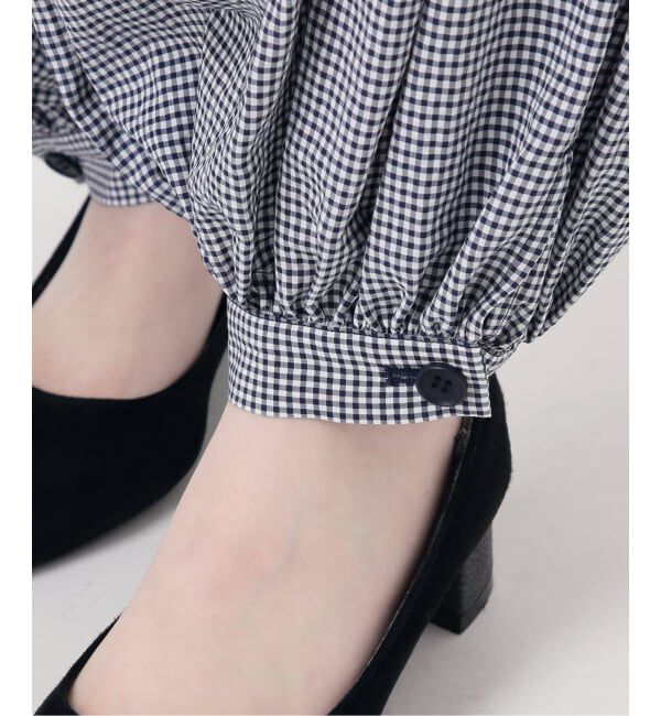 IENA LA BOUCLE「IENA LA BOUCLE ギンガムチェックバルーンレッグパンツ」|その他|