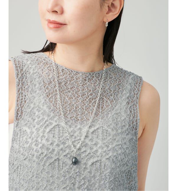 VERMEIL par iena「《予約》ENRICA エンリカ レース柄ニット KNIT225」|ニット・セーター|