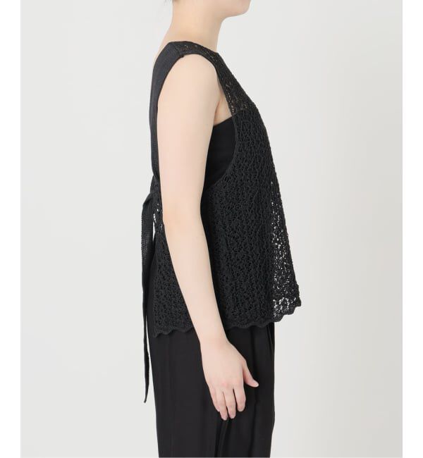 VERMEIL par iena「《予約》ENRICA エンリカ レース柄ニット KNIT225」|ニット・セーター|