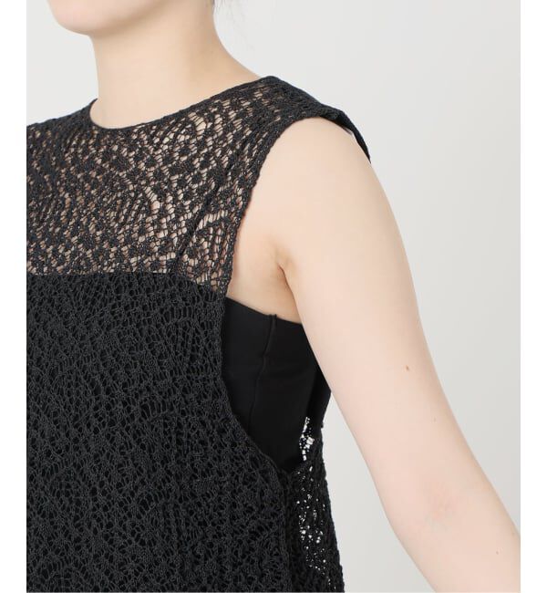 VERMEIL par iena「《予約》ENRICA エンリカ レース柄ニット KNIT225」|ニット・セーター|