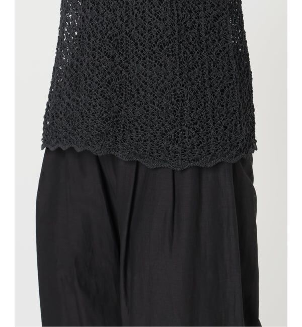 VERMEIL par iena「《予約》ENRICA エンリカ レース柄ニット KNIT225」|ニット・セーター|