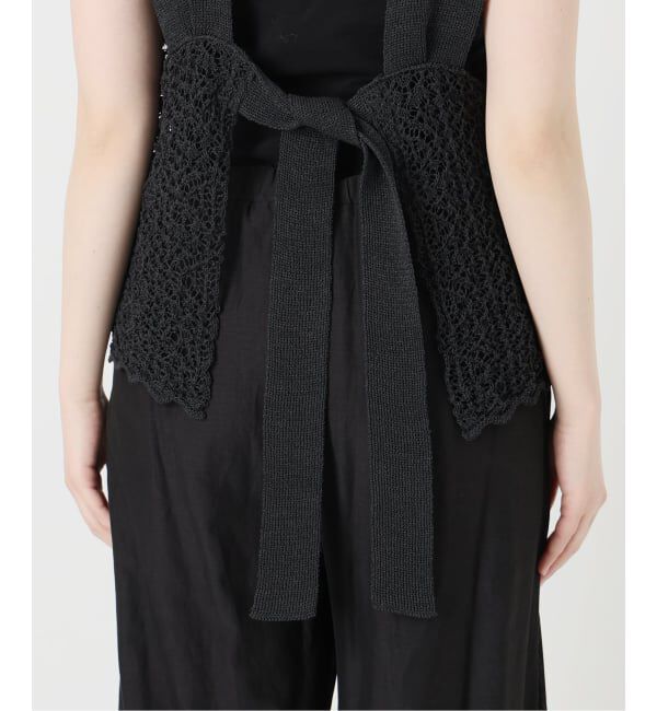 VERMEIL par iena「《予約》ENRICA エンリカ レース柄ニット KNIT225」|ニット・セーター|