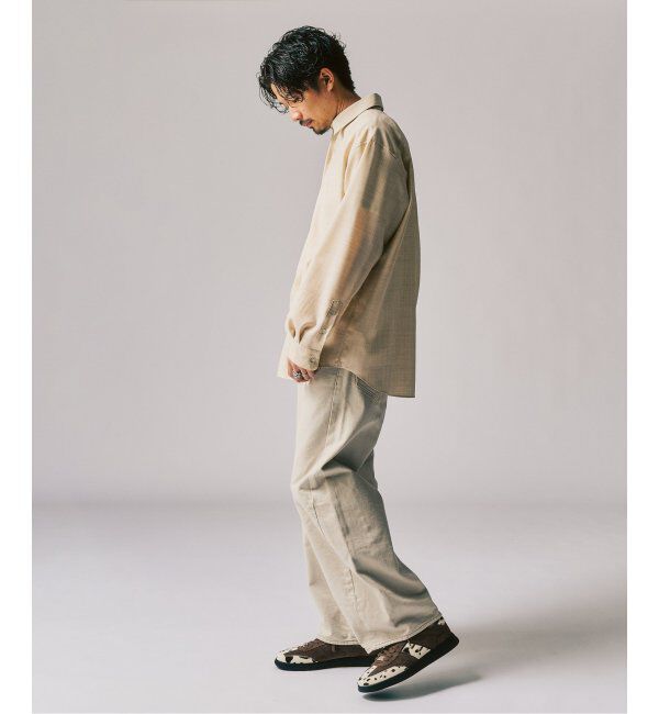 417 EDIFICE「LE JAPON Akita レギュラーウールシャツ」|シャツ・ブラウス|