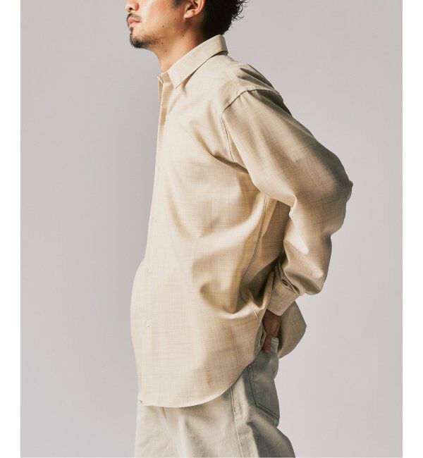 417 EDIFICE「LE JAPON Akita レギュラーウールシャツ」|シャツ・ブラウス|