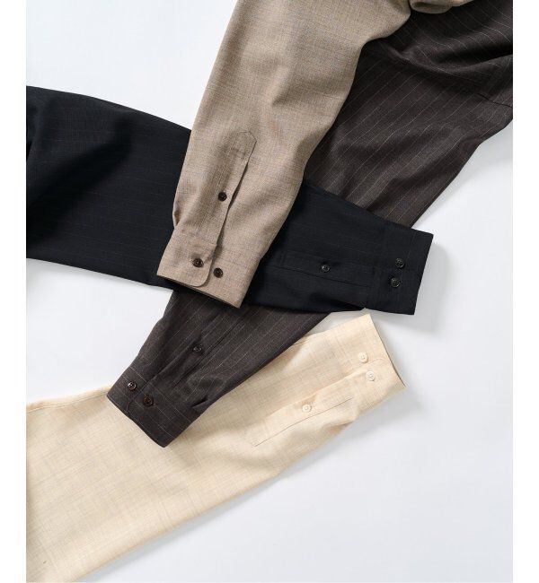 417 EDIFICE「LE JAPON Akita レギュラーウールシャツ」|シャツ・ブラウス|