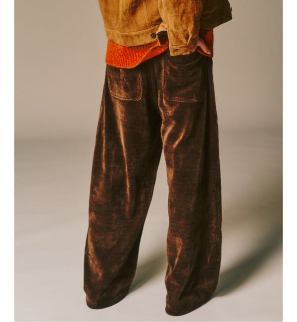 417 EDIFICE「メランジコーデュロイ カーブレッグパンツ」|その他|