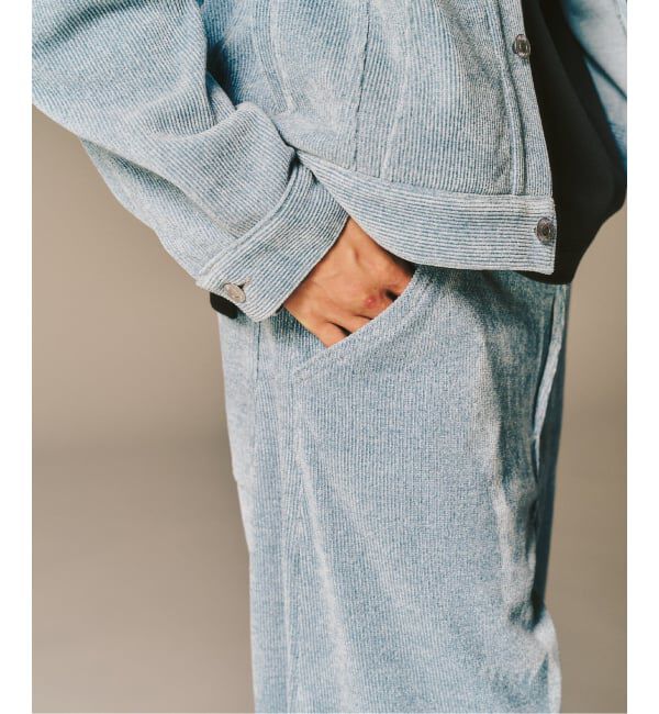 417 EDIFICE「メランジコーデュロイ カーブレッグパンツ」|その他|